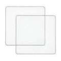 Love2Stick Nano Gel Grip Pads in Clear, 2-pack of 8 x 8-inch square pads