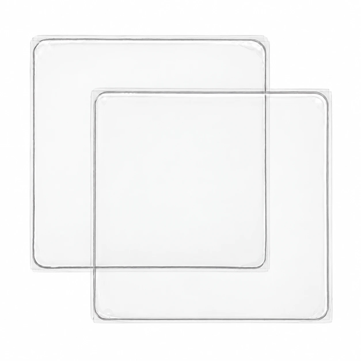 Love2Stick Nano Gel Grip Pads in Clear, 2-pack of 8 x 8-inch square pads
