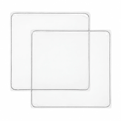 Love2Stick Nano Gel Grip Pads in Clear, 2-pack of 8 x 8-inch square pads