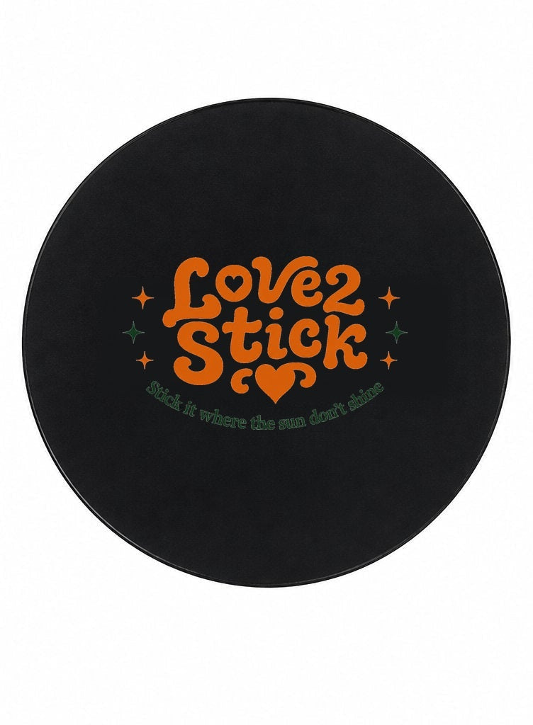 Love2Stick Nano Grip Pad in Black with new logo