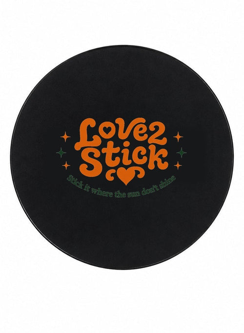 Love2Stick Nano Grip Pad in Black with new logo